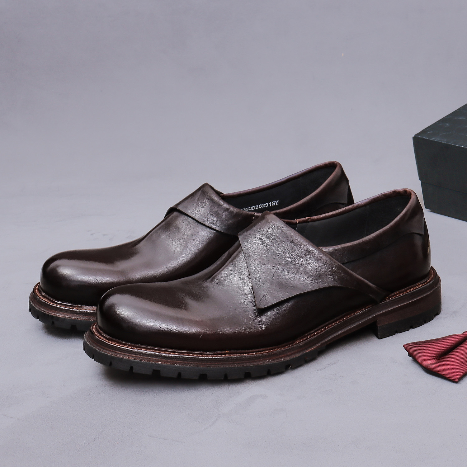 Monk Strap Shoe - Chaussures de luxe pour hommes en