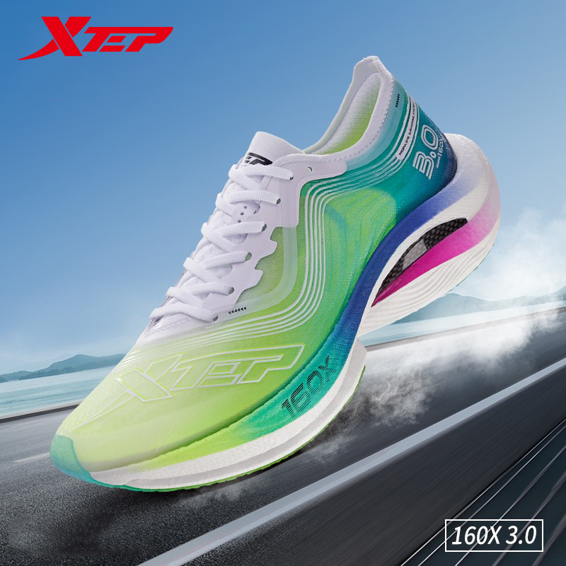 Men'S Xtep Shoes - Xtep160x-Chaussures de course marathon professionnelles pour