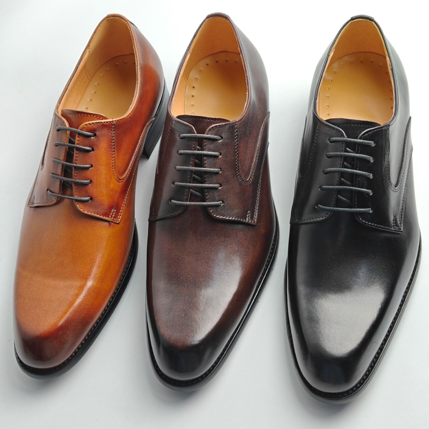 Men Shoes Elegant - Chaussures en cuir véritable pour hommes,