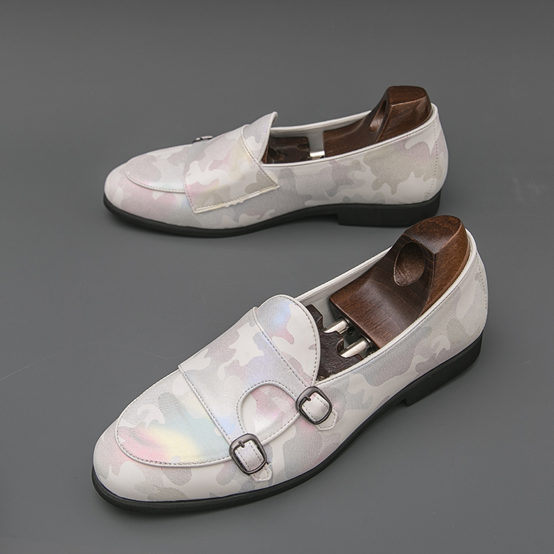 Monk Strap Shoe - Mocassins respirants pour hommes, chaussures à
