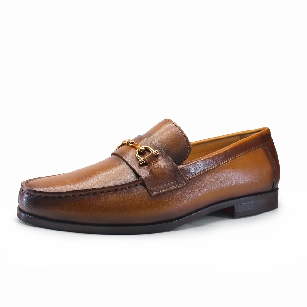 Men'S Shoes With Toes - Mocassins pour hommes chaussures habillées bout