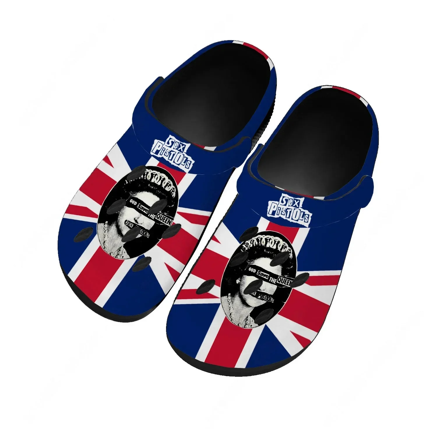 Men'S Shoes Quality - Sandales personnalisées Sex Pistols pour femmes