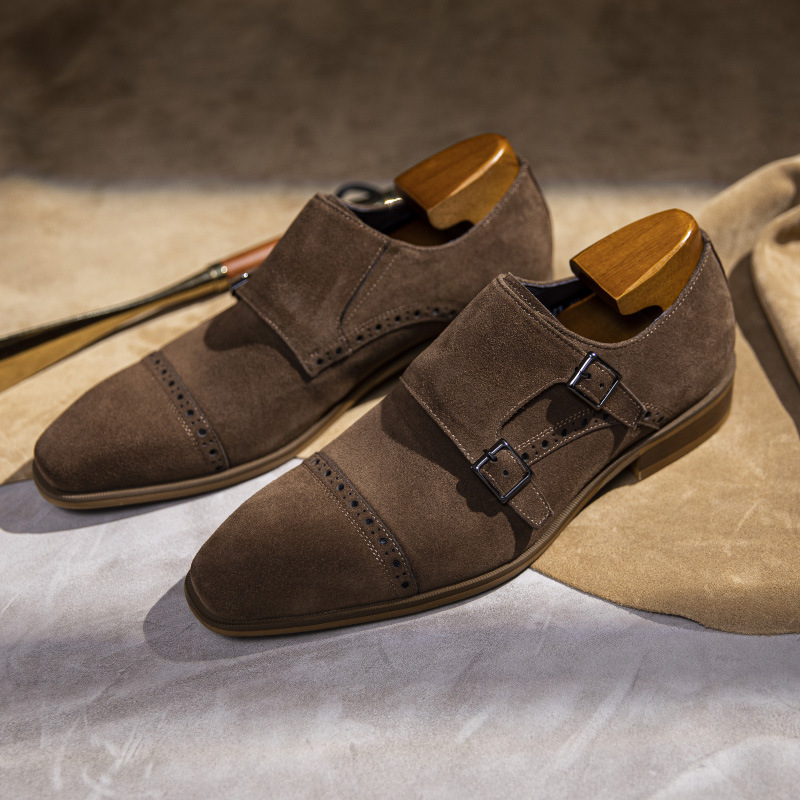 Chaussures provoqué en cuir su - Monk Strap Shoe avis et prix