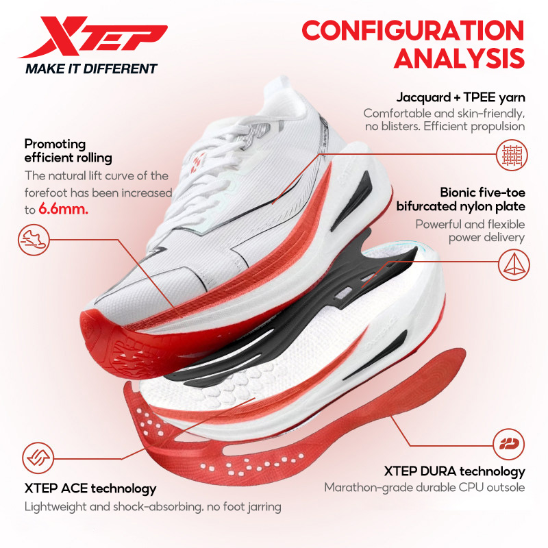 Xtep One Piece Modeling 5.0 Ch - Men'S Xtep Shoes avis et prix
