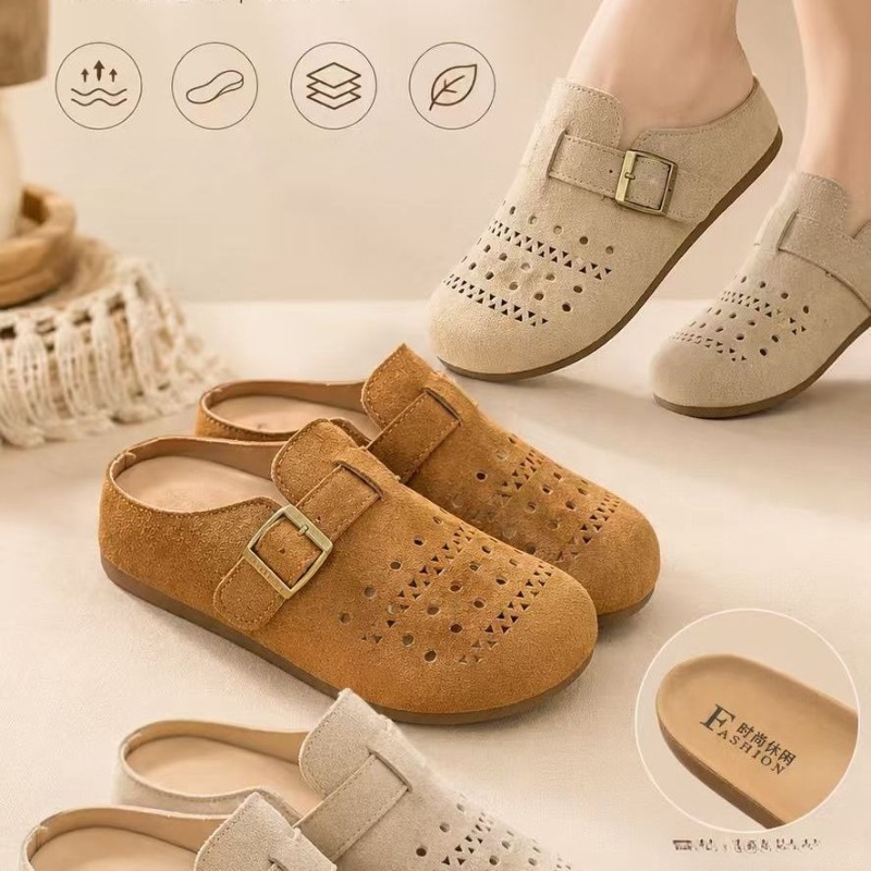 Sandales d'été compensées à pl - Men'S Shoes With Toes avis et prix