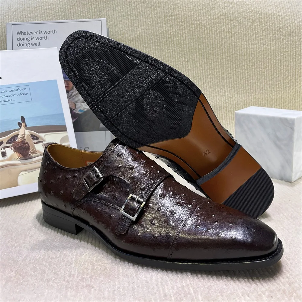 Chaussures de moine pointues e - Monk Strap Shoe avis et prix