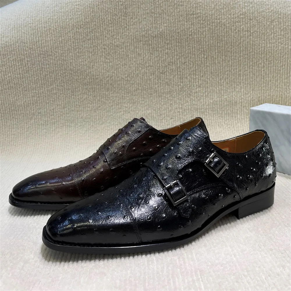 Chaussures de moine pointues e - Monk Strap Shoe avis et prix