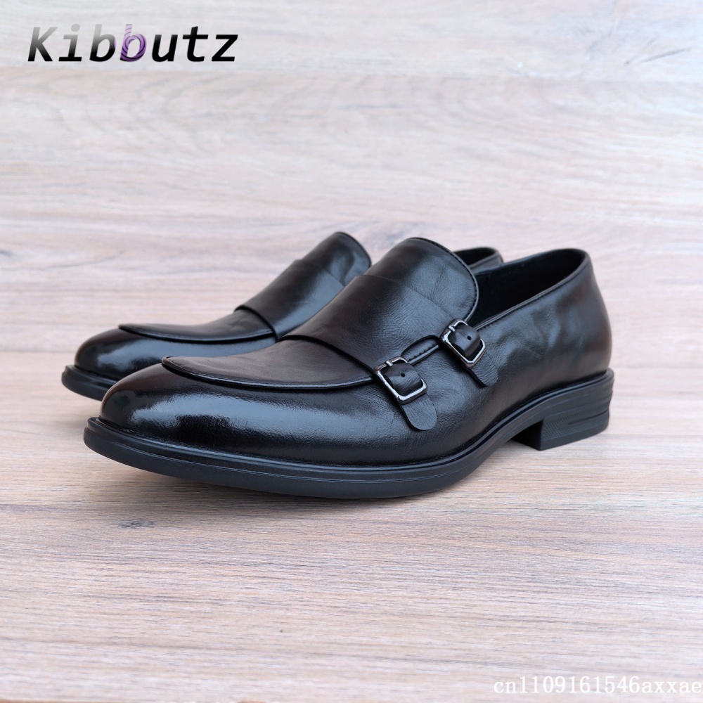 Mocassins à double boucle pour - Monk Strap Shoe avis et prix