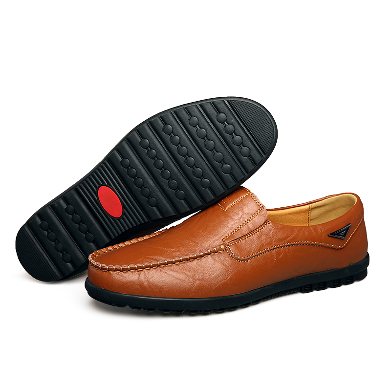 Mocassins en cuir véritable po - Men Shoes Elegant avis et prix